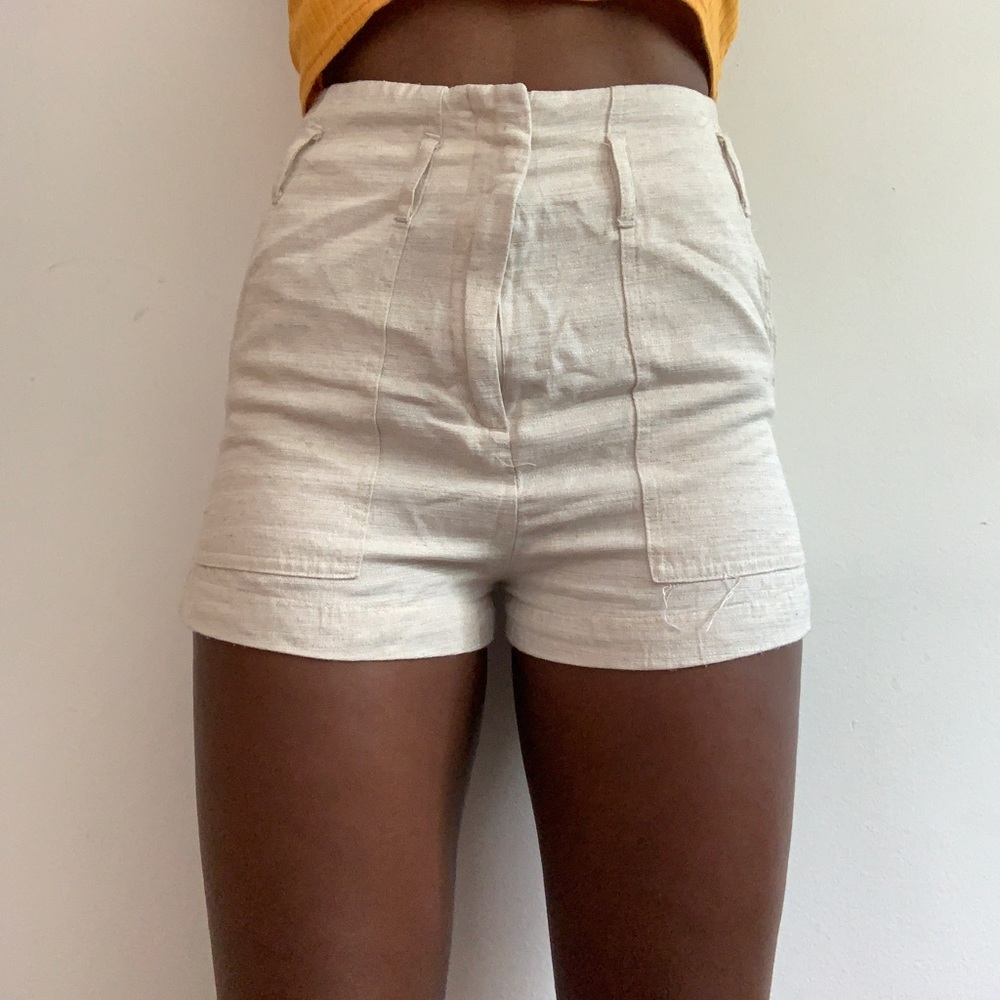 High waisted shorts
